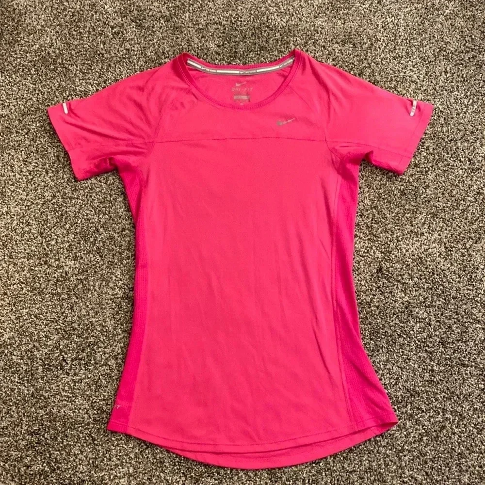 Nike DriFit Running Pink Tee